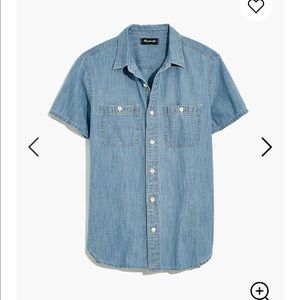 Madewell - Short-Sleeve Button-Down, NWT